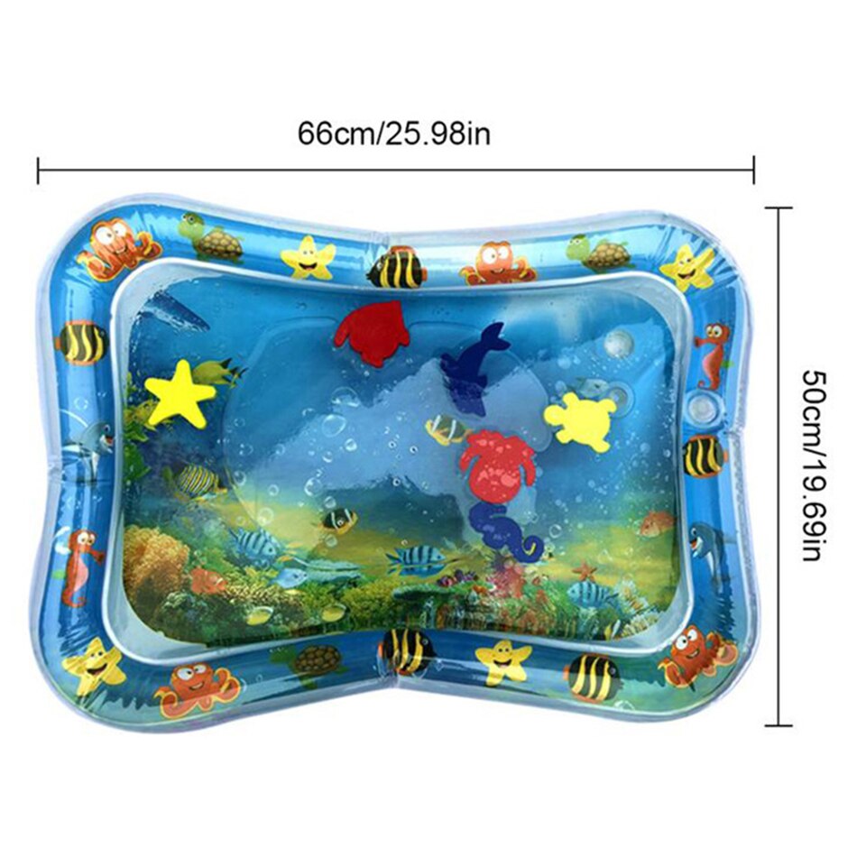 Coussin gonflable à double usage pour bébé, coussin d'eau gonflable pour bébé, coussin d'eau pour la prostate, jouet: B 66cm