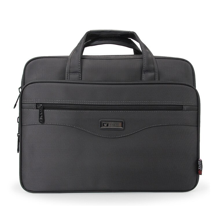 Volasss Men Business Briefcase Laptop Bags Nylon Cloth Waterproof Handbags Gentleman Shoulder Office Work Package: Default Title