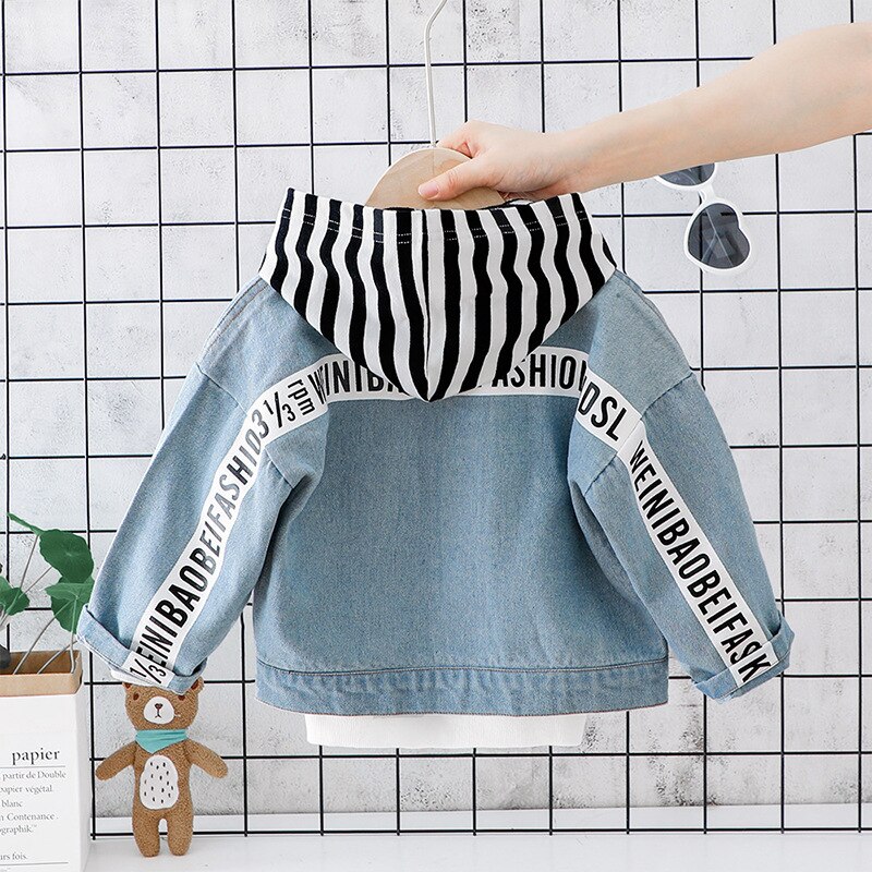 Denim Jacken Baby Mädchen Kleidung Jungen Mäntel Herbst Graben Jean Jacken Kinder Kleidung Baby Mantel Casual Oberbekleidung Windjacke