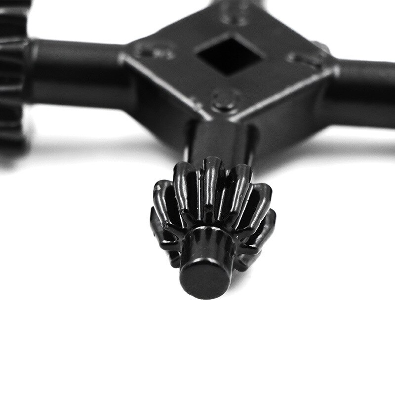 1Stck 4 in 1 Multi-funktion Universal- Futter Schlüssel Bohrer Bohren Halfter Schlüssel Ratchet Sockel Ring Kombination Griff Stern Schlüssel