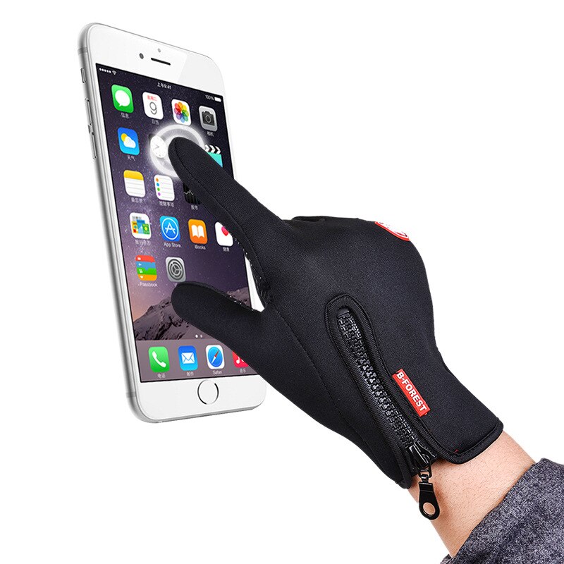 Winter Fishing Gloves Anti Slip Full Finger Warm Neoprene PU Breathable Leather Fitness Carp Fishing Gloves Fishing Accessories