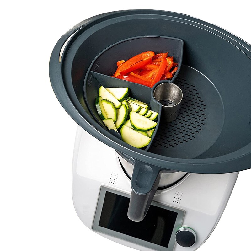 Séparateur de chambre de cuisson, demi-Varoma, pour Thermomix TM5, TM6, TM31, TM21
