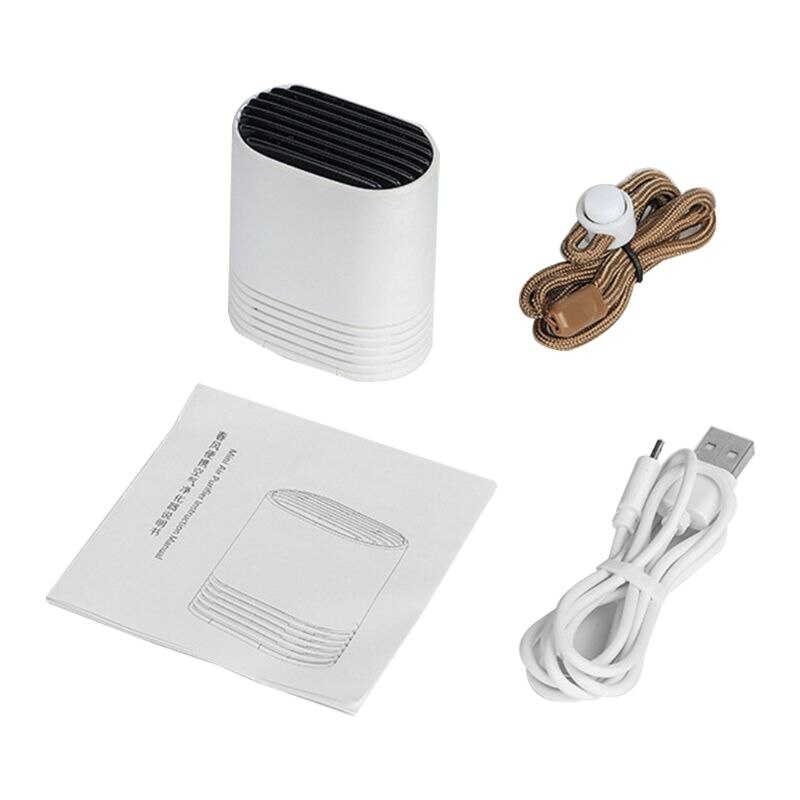 Portable Personal Wearable Air Purifier with Lanyard Mini USB No Radiation
