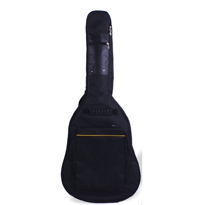 Gitaar Tas Verdikking Rugzak Dubbele Bandjes Waterdichte Akoestische Pad Oxford Soft Case voor 40 41 Inch Gitaar Gig Bag: Default Title