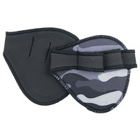 2 pz/1 paia guanti da allenamento per sollevamento pesi per uomo donna fitness sport body building ginnastica palestra mano polso palmo protezione: Arancione