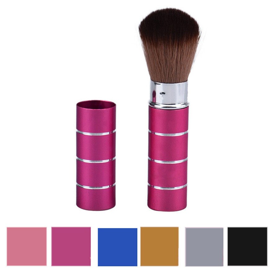 Make 1 st 6 kleuren Cosmetische Makeup Brush Foundation Blusher Borstel