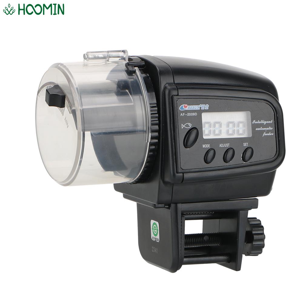 100 ML LCD Display Auto Fish Feeder with Timer Feeding Dispenser Electronic Automatic Food Feeder for Aquarium Fish Tank