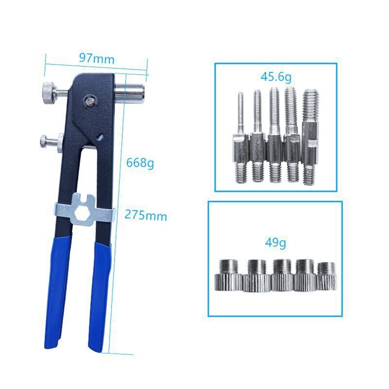 Outils de Rivet aveugle écrou robuste fileté insér... – Grandado