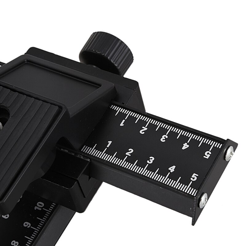 Enfoque Macro Rail de 4 vías para cámaras Canon DSLR Nikon Sigma