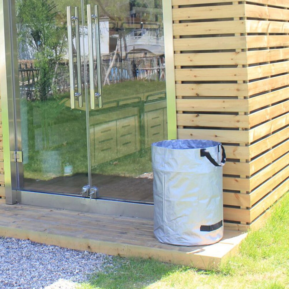 Large Capacity Agriculture Yard Waste With Handles Protable Garden Bag Forest Leaves Outdoor Lawn Space Saving Multifunction