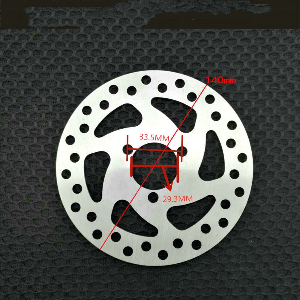 3 holes Disc Brake Piece Rotor 140mm Electric Scooter Disc Brakes Rotor With screw Electric Scooter Accessories