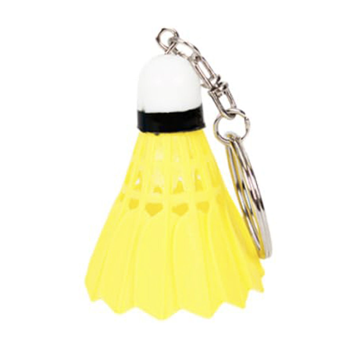 60 stuks 6 kleuren schattige badminton sleutelhanger sleutelhanger autohouder tas hanger sieraden sieraden sleutel hanger kettingen charme sleutelhanger: Blauw