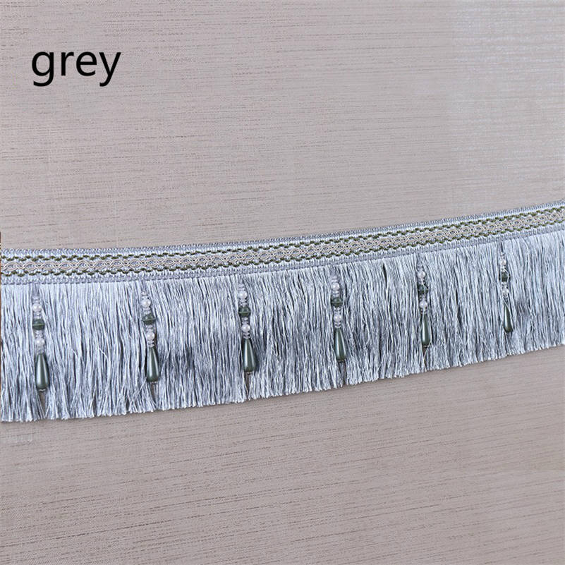 Luxury Exquisite Beaded Tassel Trim Fringe Braid Trimming Wedding Upholstery Fabric Ribbon Sewing: 6