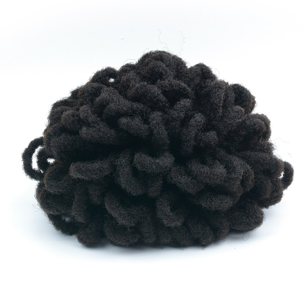 Afro Dreadlocks Puff Ponytail Drawstring Synthetic Chignon Buns Nu Faux Locs Ponytail Short Clip In Hair Extentions For Women