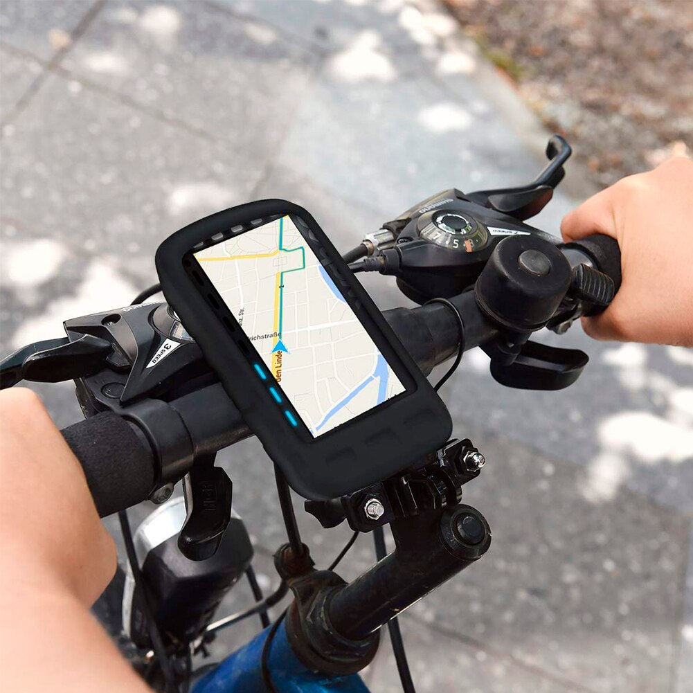 Silikon-gps-fahrrad-schutzhülle mit rutschfester oberfläche für wahoo element roam-system
