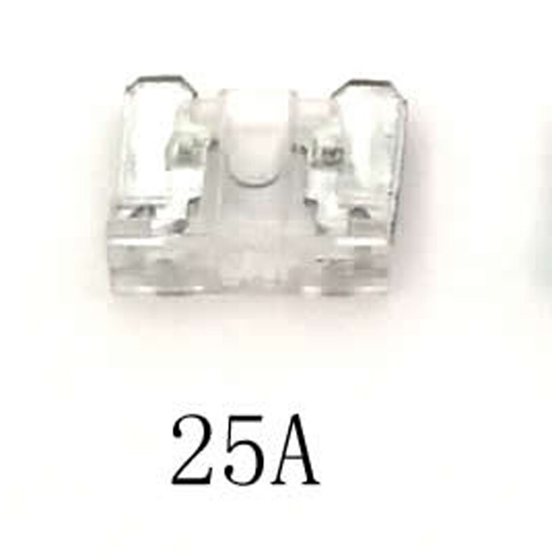 10pcs 5A 7.5A 10A 15A 20A 25A 30A Micro Car Fuses For Ford Fox Mondeo Dodge Jeep: White
