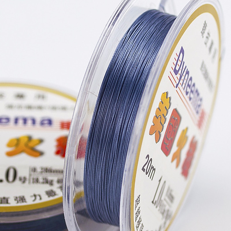 Feuer linie Verschmolzen flechten 300Meter Rauch 10.5LB-49.6lb Multifilament angelschnur für Perlen Pesca Bea USA Schusslinie