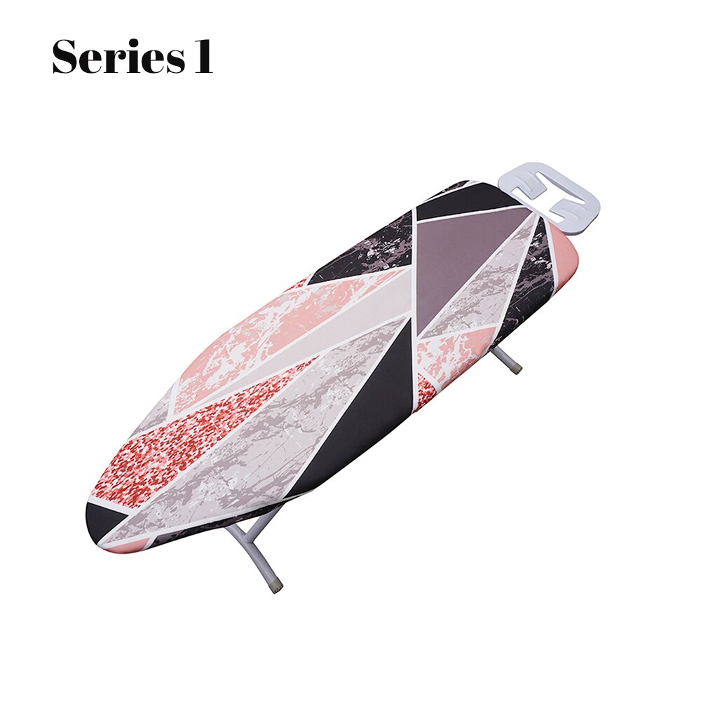Marble Print Ironing Board Cover Protective Insulation Ironing Mat Non-Slip Thickened Ironing Cloth Guard Pressing Pad Washable: a