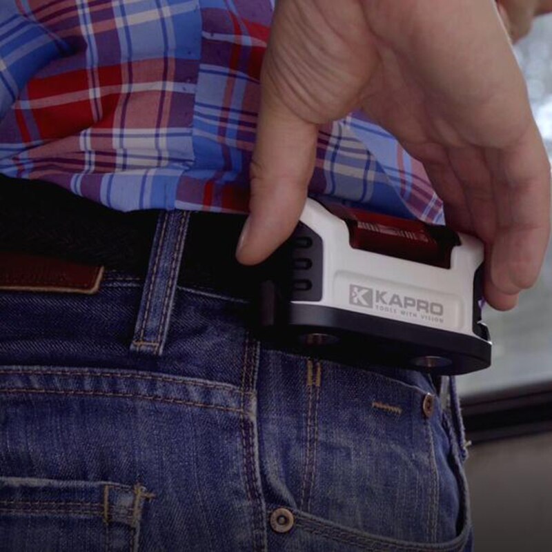 Kapro Mini level gauge portable high precision magnetic aluminum alloy level measuring tool