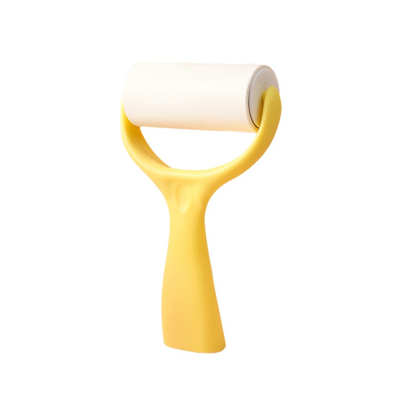 2Pc Huishouden Roller Kleven Apparaat Tearable Roller Haar Kleven Apparaat Ontharing Roller Borstel Voor Kleding Huisdier Ontharing: 2pcs yellow