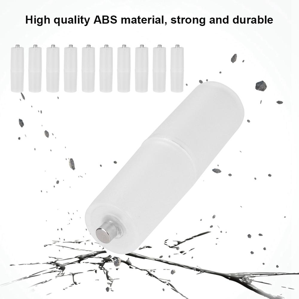 10PCS AAA to AA Size Cell Battery Converter Adapter Batteries Case Box Switcher