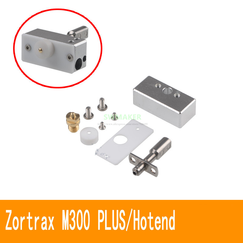Zortrax M200 Plus/M300 Plus Hotend kit V3 cabezal extrusor piezas de impresora 3D