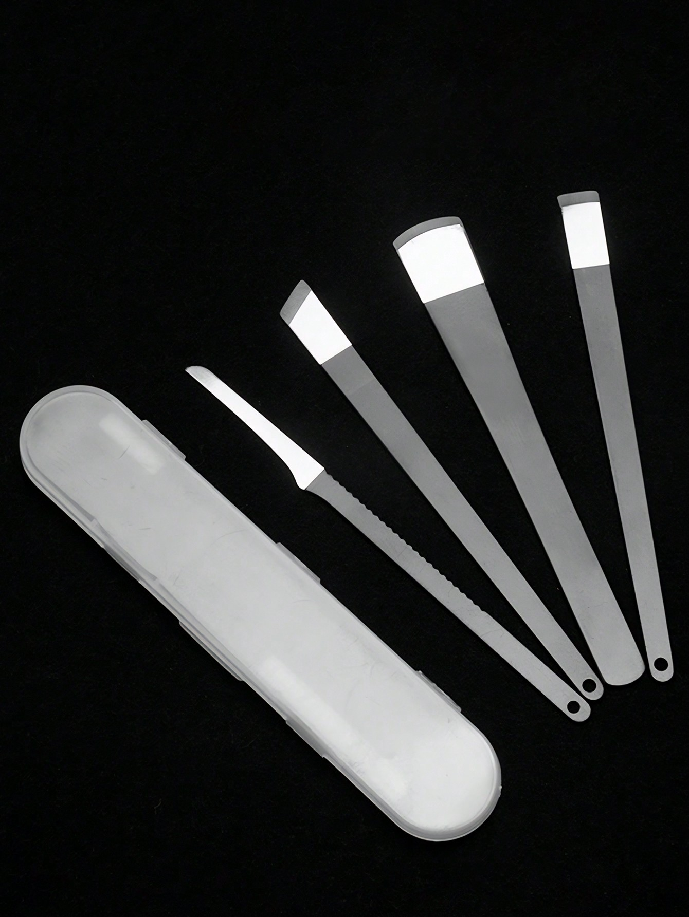 Ensemble de couteaux de pédicure, dissolvant de couteau pour ongles incarnés, rasoir pour callosités, outils professionnels pour grattoir les pieds, couteau pour l'élimination des callosités