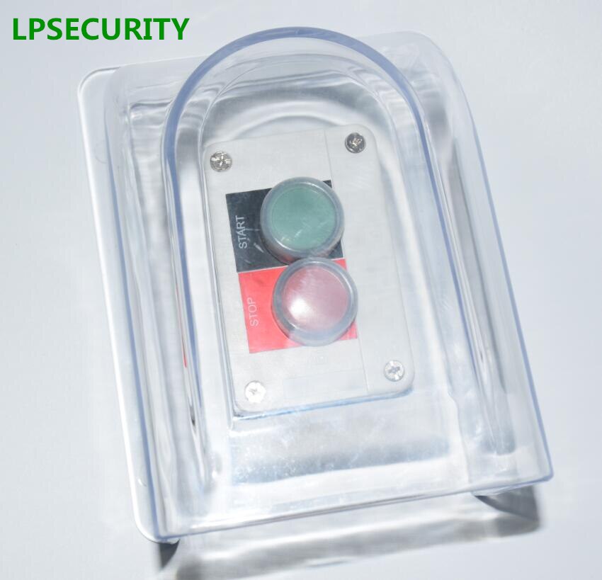Lpsecurity regn vattentät utomhusstängning lock fodral låda för fingeravtrycksuppföljning rfid åtkomstkontroll knappsats läsare intercom