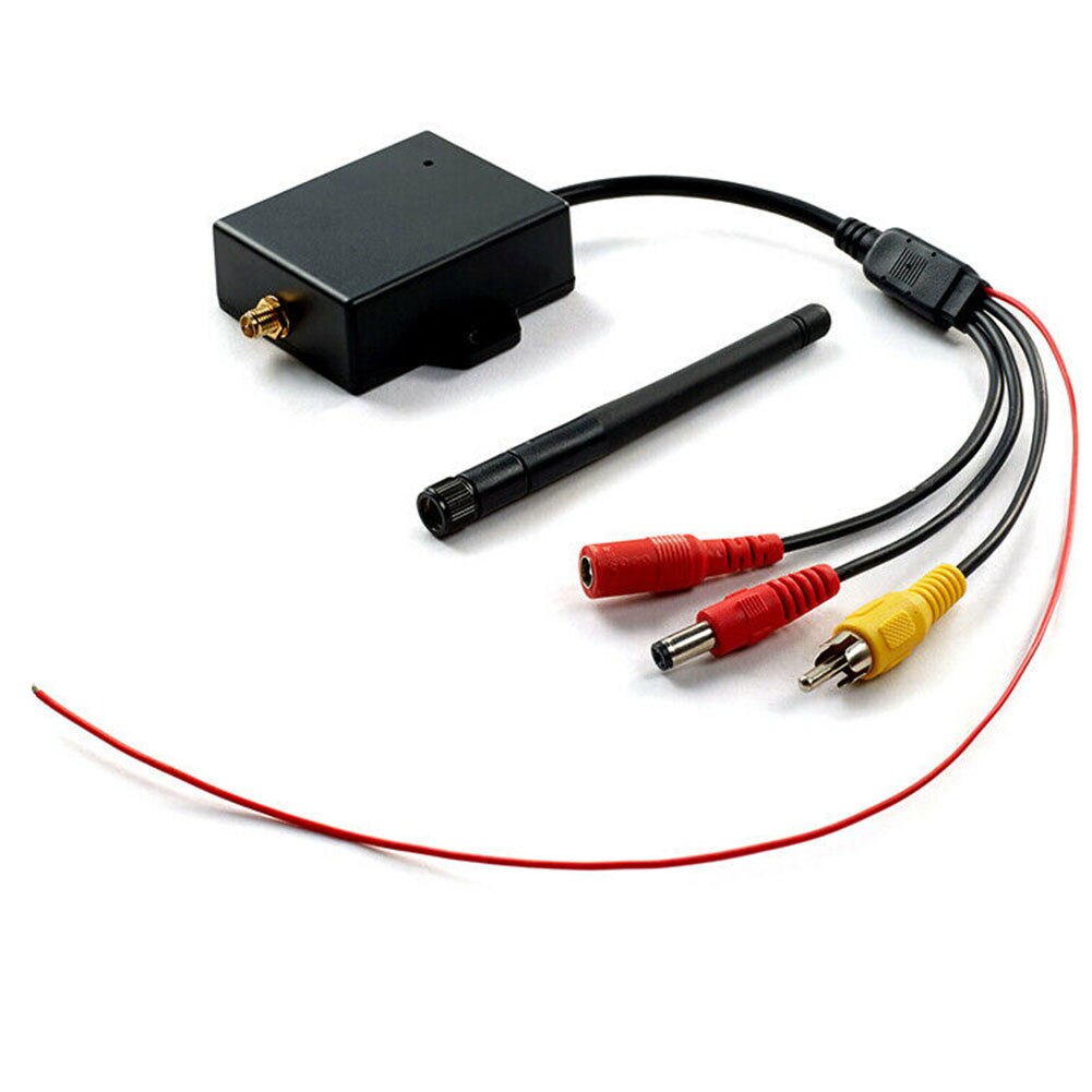 Easy Install Wireless Reversing Camera Transmitter With Antenna AV To WiFi Cable Durable Rear View Module Parking Signal System