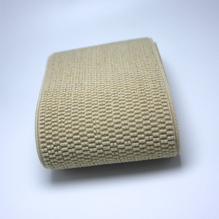 Bandes élastiques larges de 7.5CM de grains de maïs/accessoires de couture/bande élastique/bande en caoutchouc: jaune clair