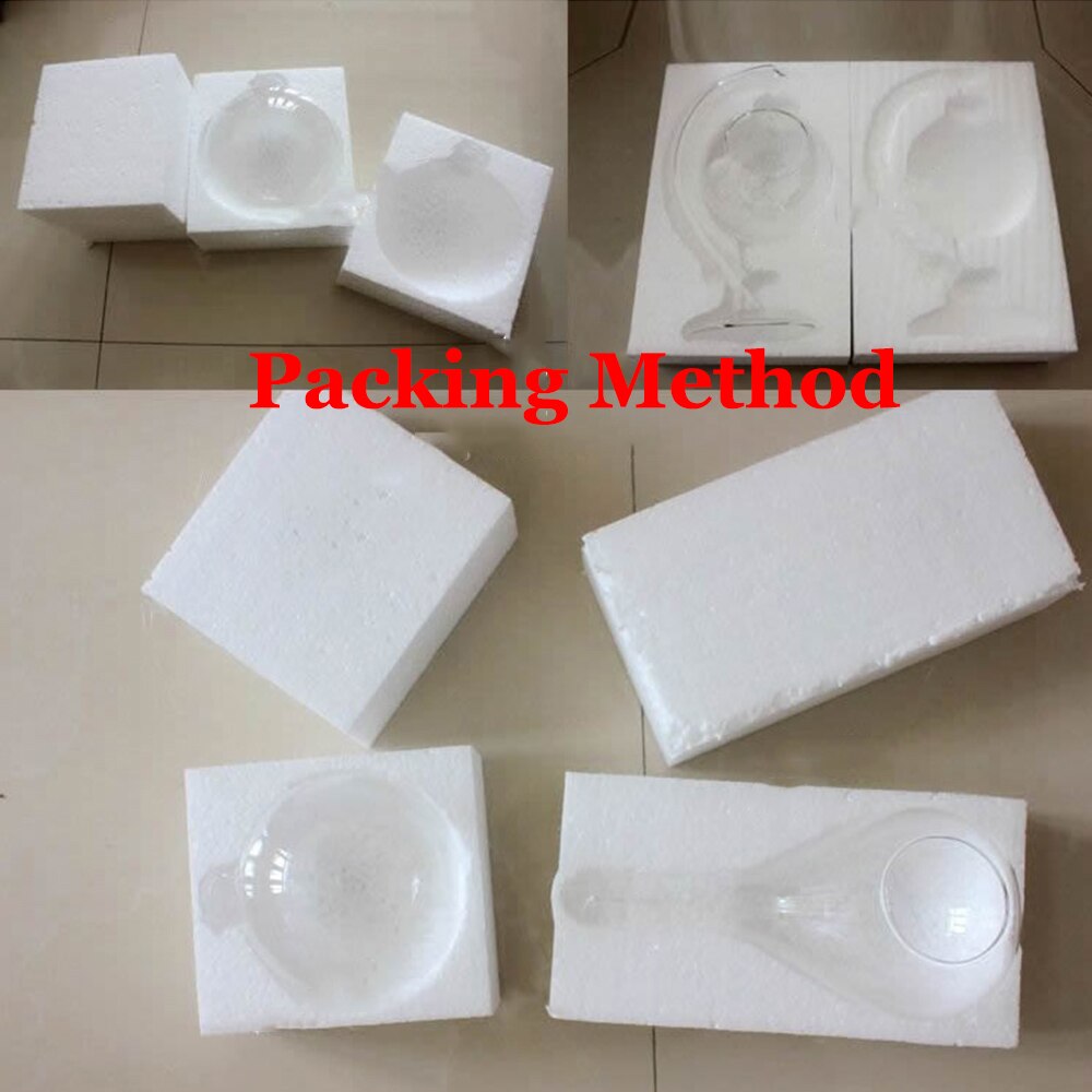 1Pcs Hanging Glass Vase Transparent Hydroponic Container Terrarium Flower Plant Pot Garden Home Wedding Decoration