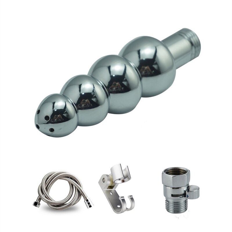 Bidet ducha rociador de mano cabeza de ducha Shattaf Acero inoxidable cromado accesorios de ducha higiénica para baño para Cocina: A