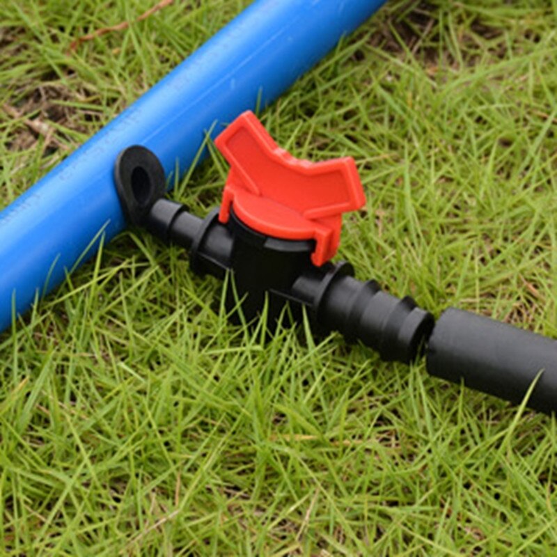 2Pcs 16mm Pipe Bypass Valve Garden Sprinkler Irrigation Water Control Switch PE Pipe PVC Pipe Fittings