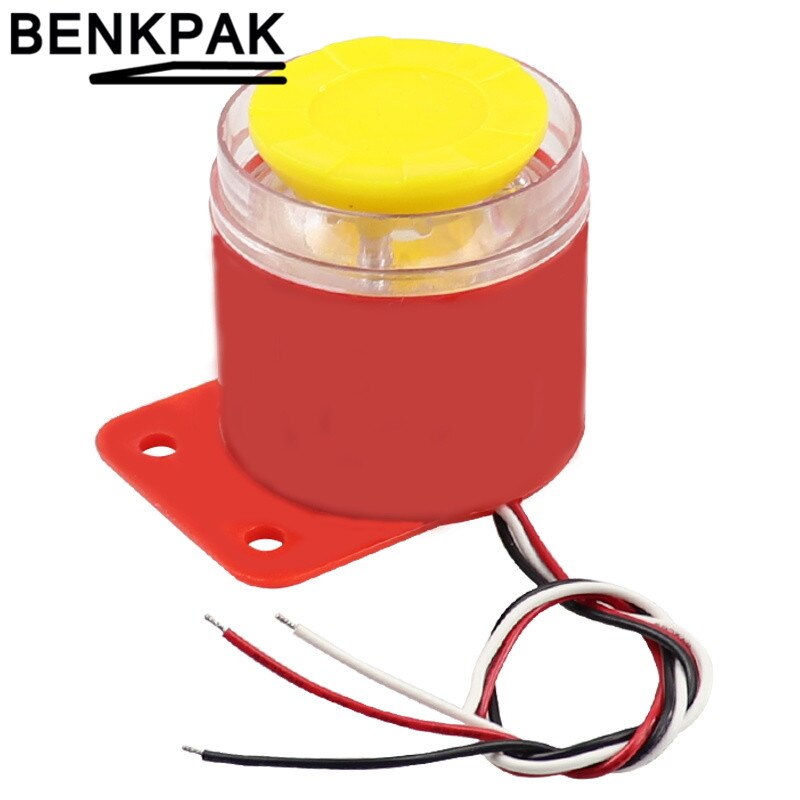 12V Alarm Buzzer 3 sounds alarm sound + fire alarm + ambulance alarm Industrial Continuous Sound without indicator lights