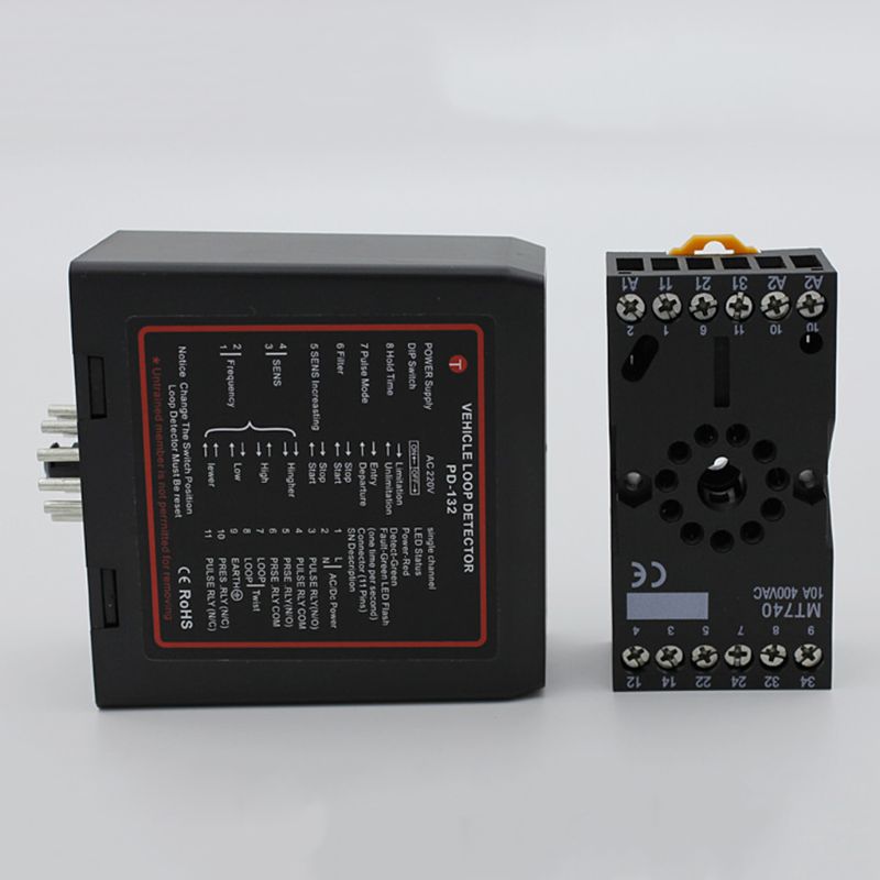 PD132 Single Channel Inductive Vehicle Loop Detect... – Grandado