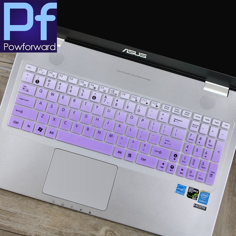 15,6 pulgadas cubierta del teclado del portátil Protector para Asus ROG X556U X556UR X556UB X556UQ X556 x555ld x555lf X555 x554l portátil de juegos
