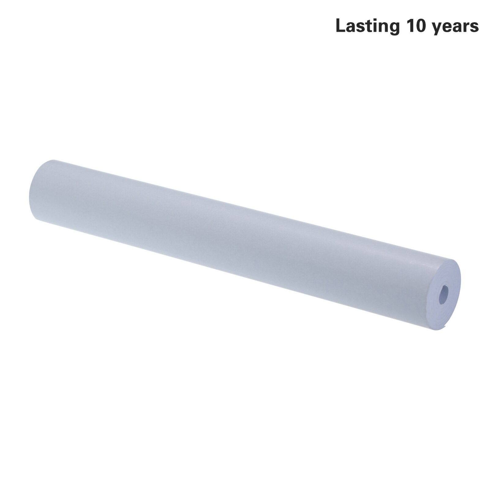 1 rulle  a4 hvid blank termoprint papir rulle 210*30mm(8.3*1.2in)  lang holdbarhed i 10 år