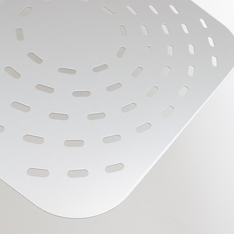 12 Inch Anodized Aluminum Pizza Paddle Perforated Pizza Peel Pizza Shovel for Baking Homemade Pizzas