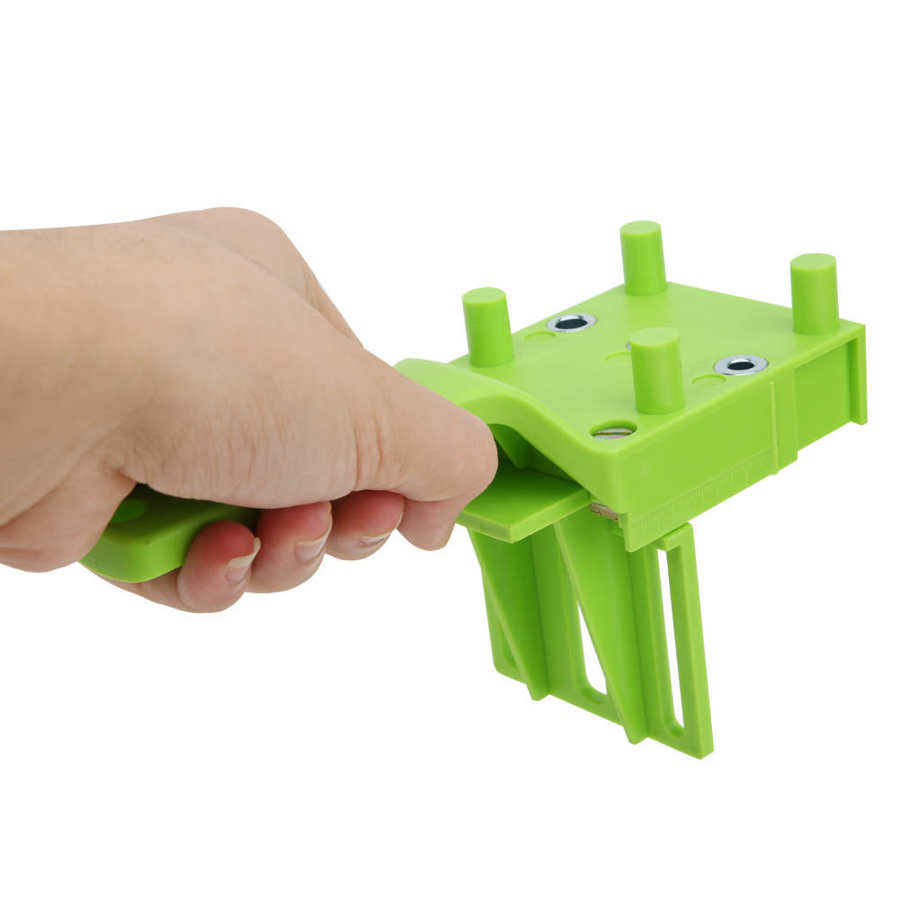 Drill guide manual drill guide for carpentry also drill kit for 6mm 8mm 10mm holes industrial grade ABS plastic 0-50mm