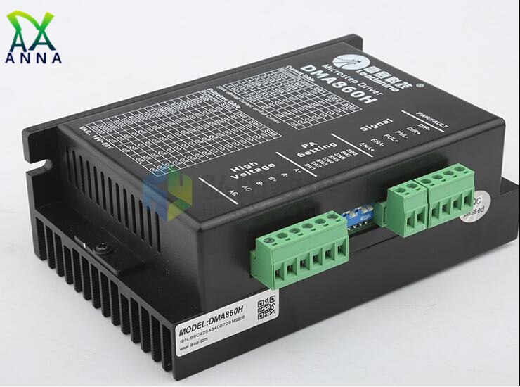 Leadshine Microstep Driver DMA860H Step Motor Driver 18V-80VDC 2.4A-7.2A for CNC Router for NEMA23/NEMA34 stepper motor