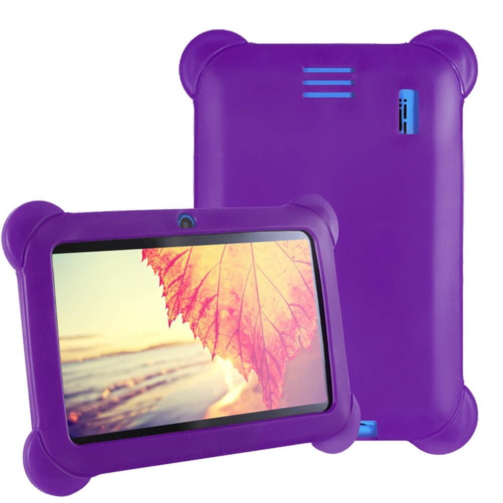 45# 7-inch Silicone Case Protective Cover For 7in Q88 Y88 Kids Tablet Protective Back Case Cover For 7 Inch Allwinner A33 A23