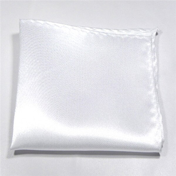 Luxus männer Platz Taschentuch Einfarbig Taschentücher Silk Hanky Anzug Tasche Handtuch Hochzeit Bankett Party 25 Farben: Color 4