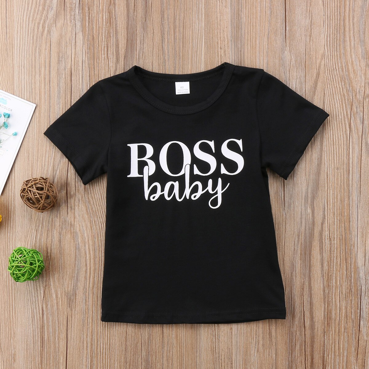 Family BOSSMatching Outfits Mother Lady Son Toddler Baby Kids Girls Boys Family Matching T-shirt Tops Outfit