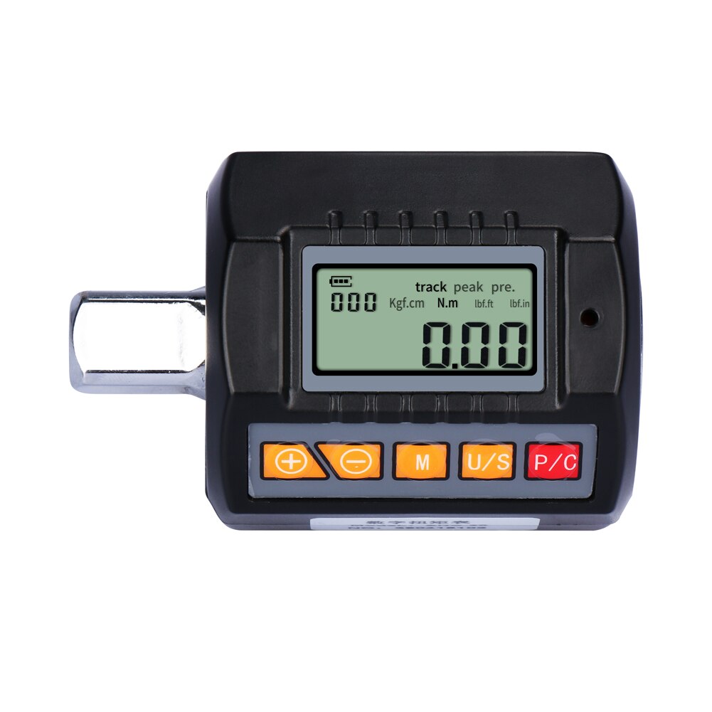 LCD Display Screen 1/2 1/4 3/8inch Digital Torque Wrench Meter Electronic Torque Meter Utility Car Repairing Tool