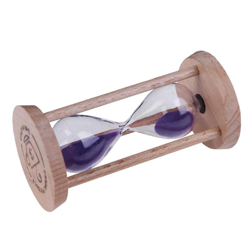 Sablier sablier 3 Minutes bois sablier brossage minuteur cuisine outils bureau école décoratif
