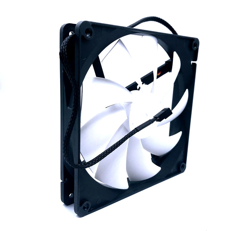 slient quiet low noise 140mm cooling fan 140*140*25mm DC12V 0.30A(rated 0.18A) 880RPM 15DBA axial computer pc case cooler