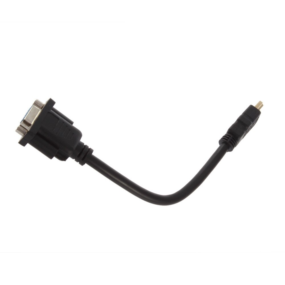 Top HDMI Male Naar VGA D-SUB 15 pins Female Video AV Adapter Converter Kabel Voor HDTV set -top