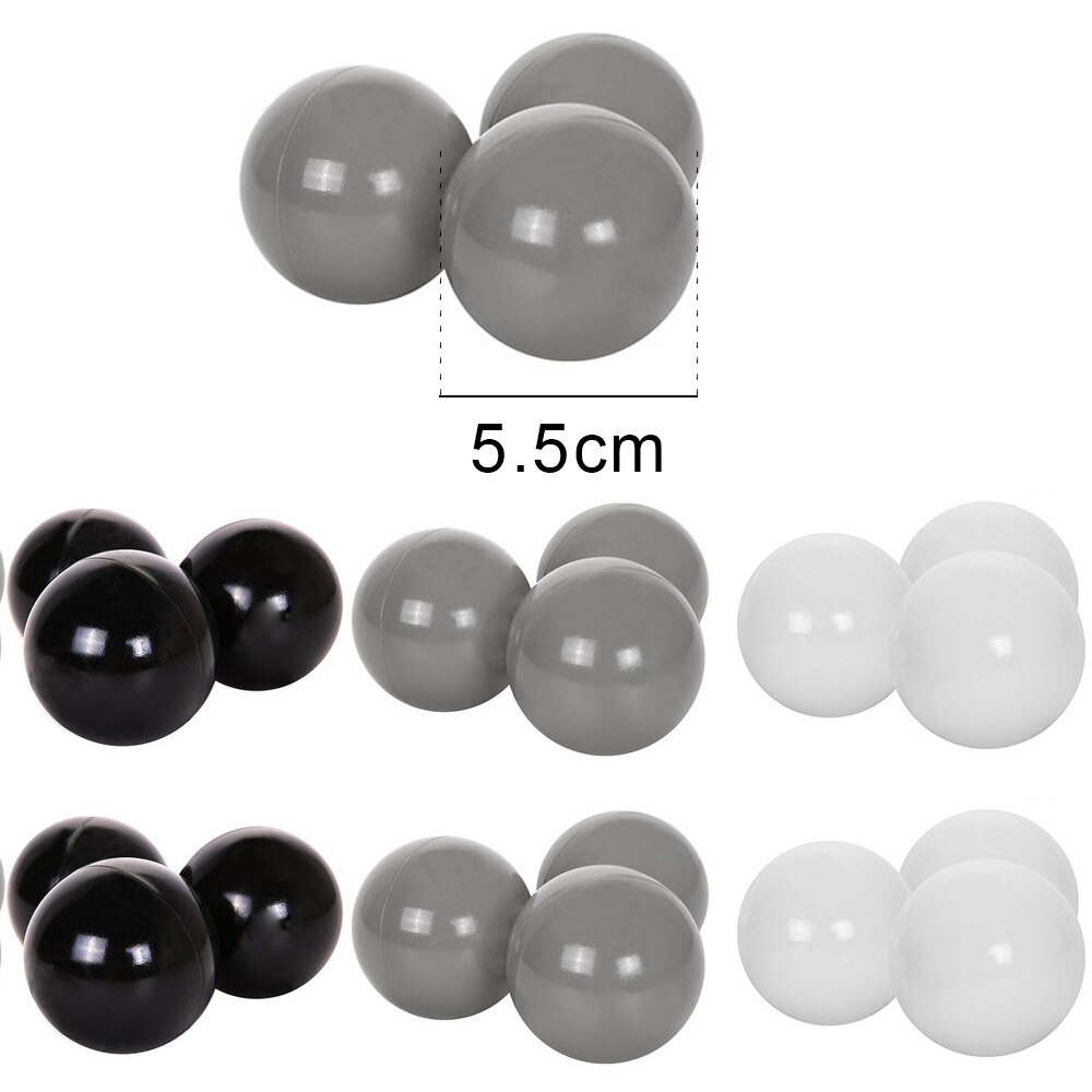 Lote de pelotas de plástico ecológico para piscina de agua, pelota para nado, Juguetes Divertidos para bebés, pelota de aire antiestrés para exterior, 100 unidades