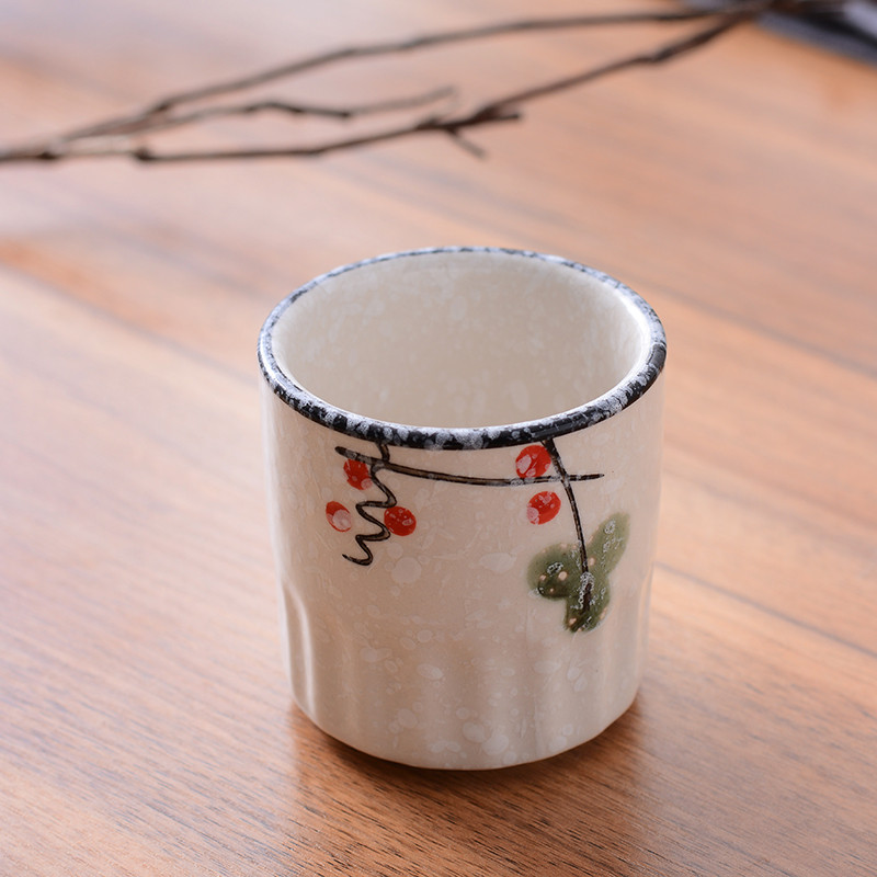 Japansk keramisk tekop til puer tekopper porcelæn enkel porcelæn te krus: Default Title