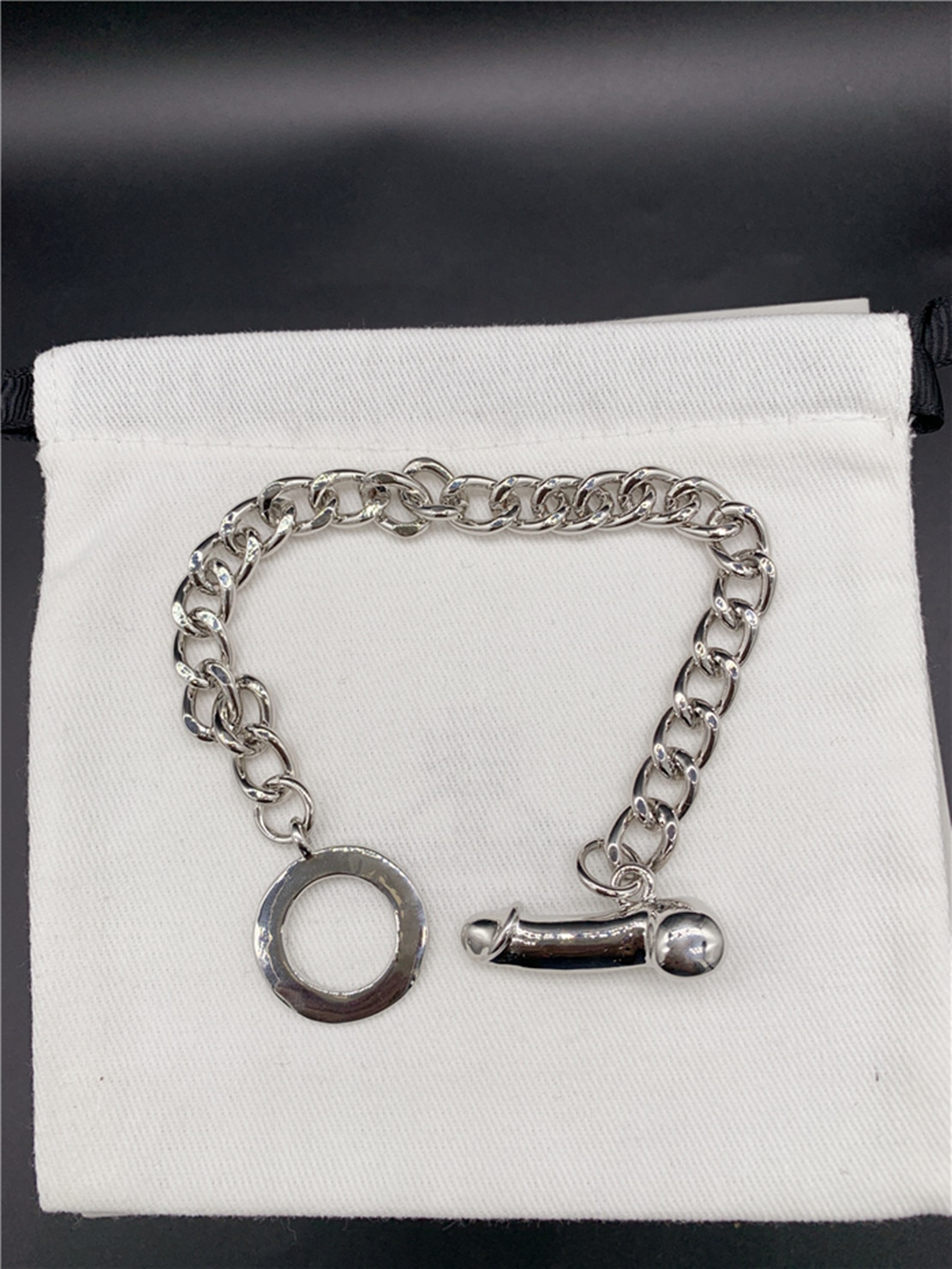 Bracelet Saturn pour enfants, européenne et américaine, argent et blanc